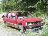 Abandoned car